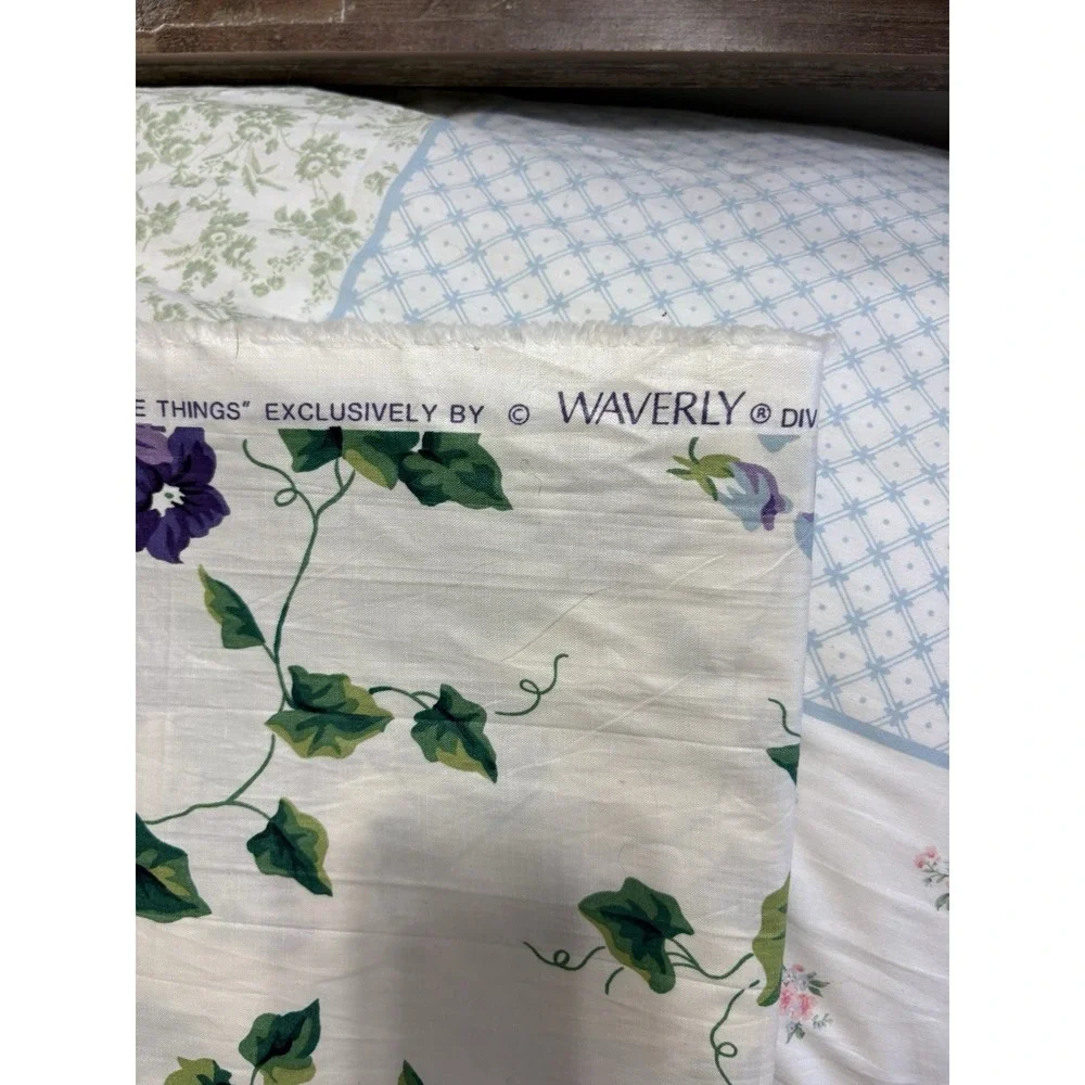 Sweet Violets My Favorite Things Waverly Fabric 100% Cotton 56